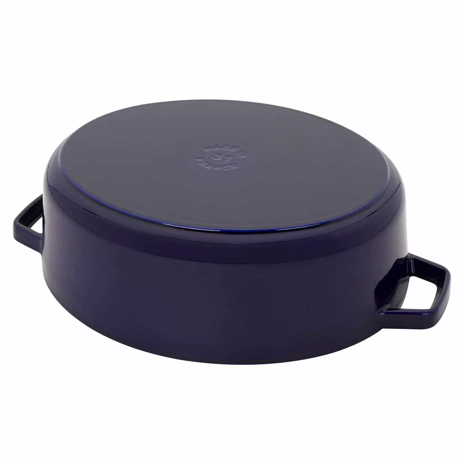 Staub Cast Iron Wide Oval Dutch Oven, 6.25 Qt. 