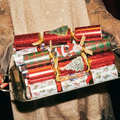 Sur la table Reindeer Crackers, Set of 8