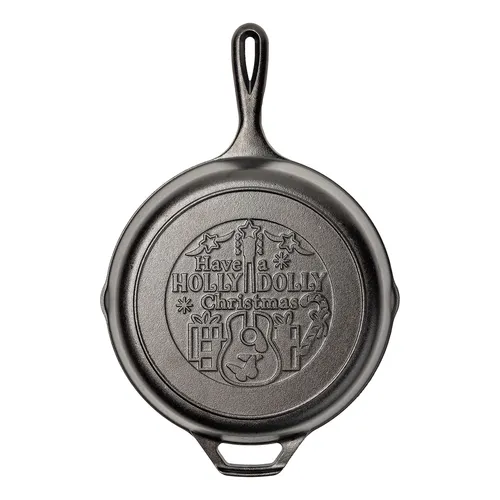 Lodge Dolly Parton Holiday Skillet, 10.25"