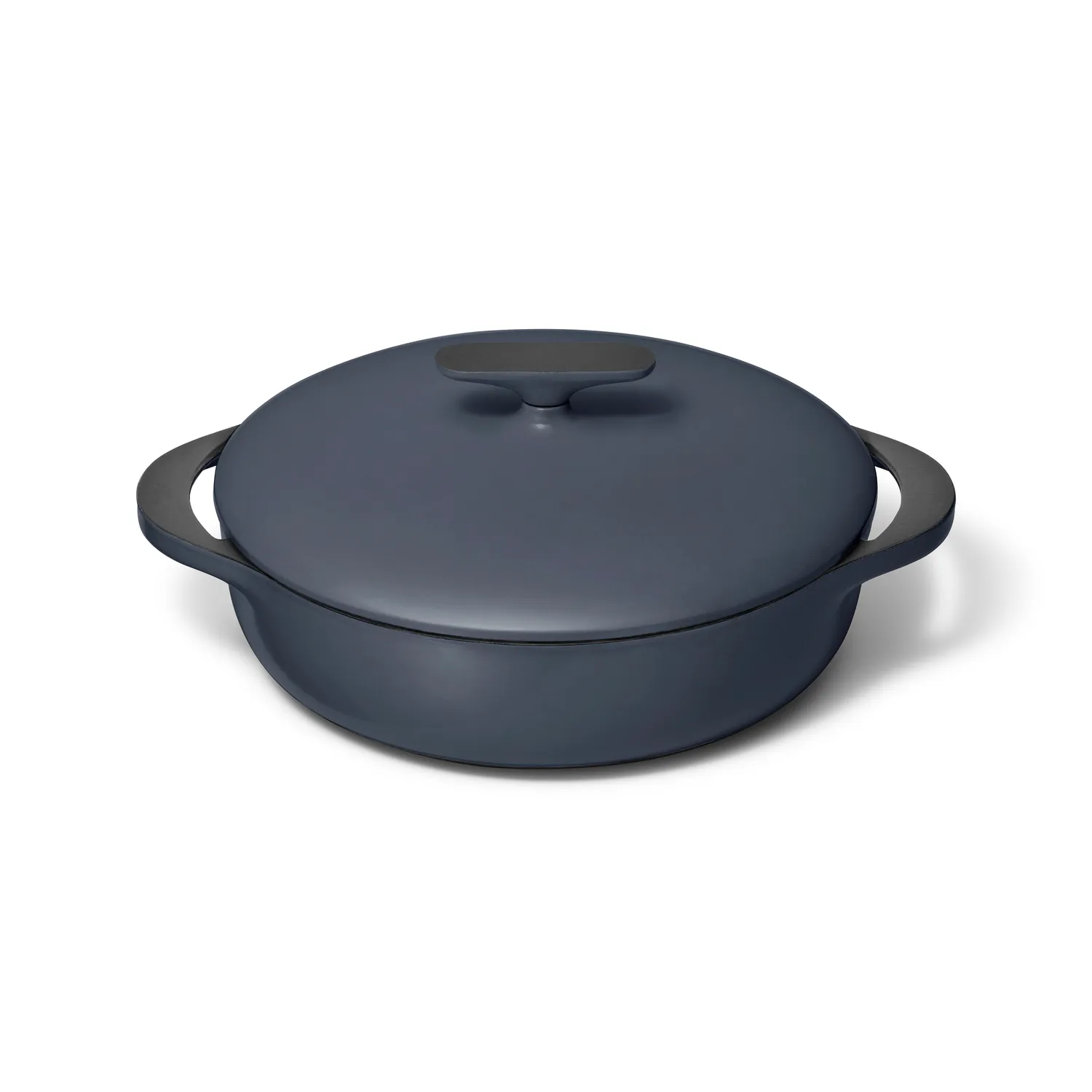 Caraway Enameled Cast Iron Braiser, 3.5qt.