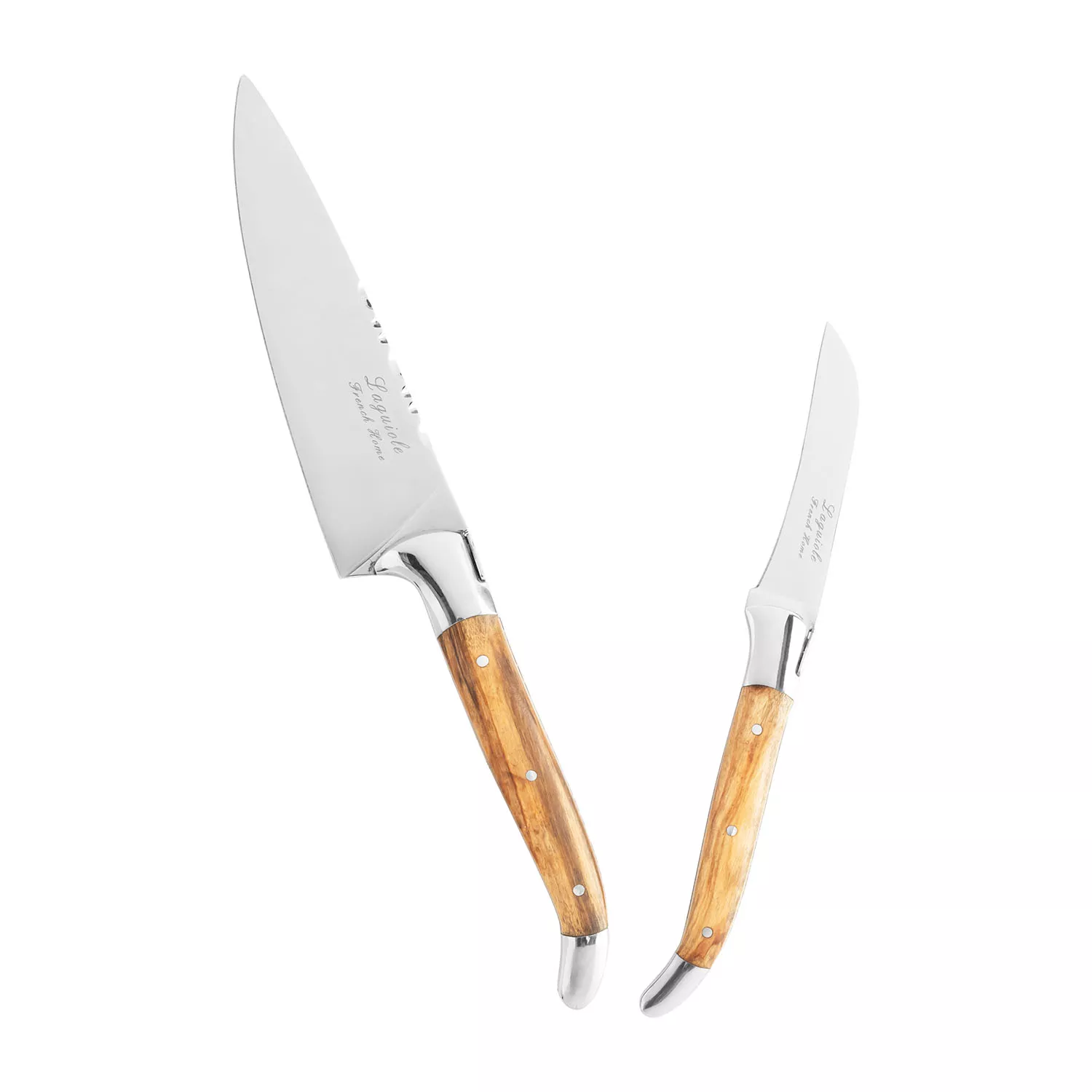 French Home Laguiole 2-Piece Vegetable Knife Set