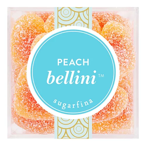 Sugarfina Peach Bellini Gummy Hearts