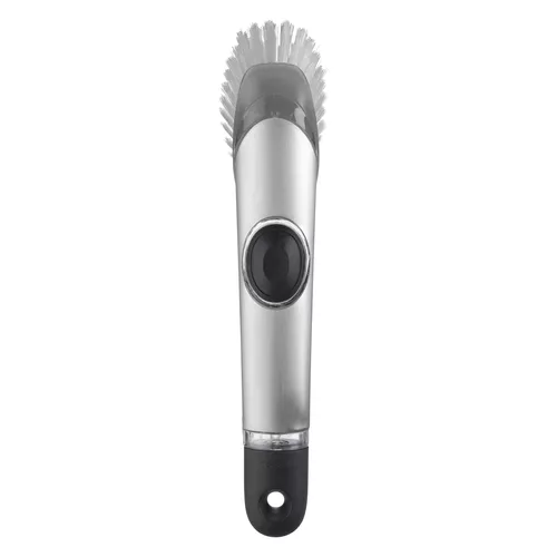 OXO SteeL Soap-Squirting Dish Brush