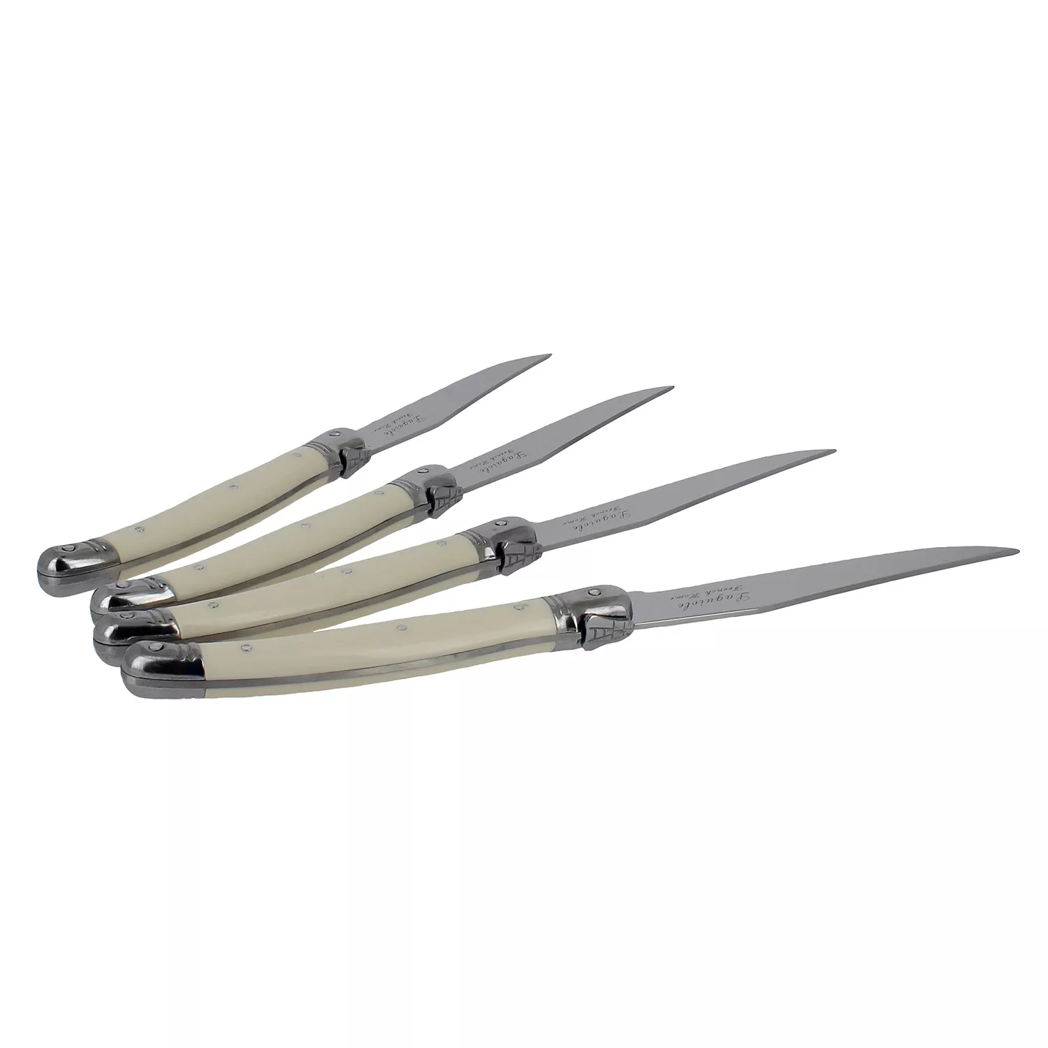 Laguiole Stainless Steel Steak Knives, set of 4 - Whisk