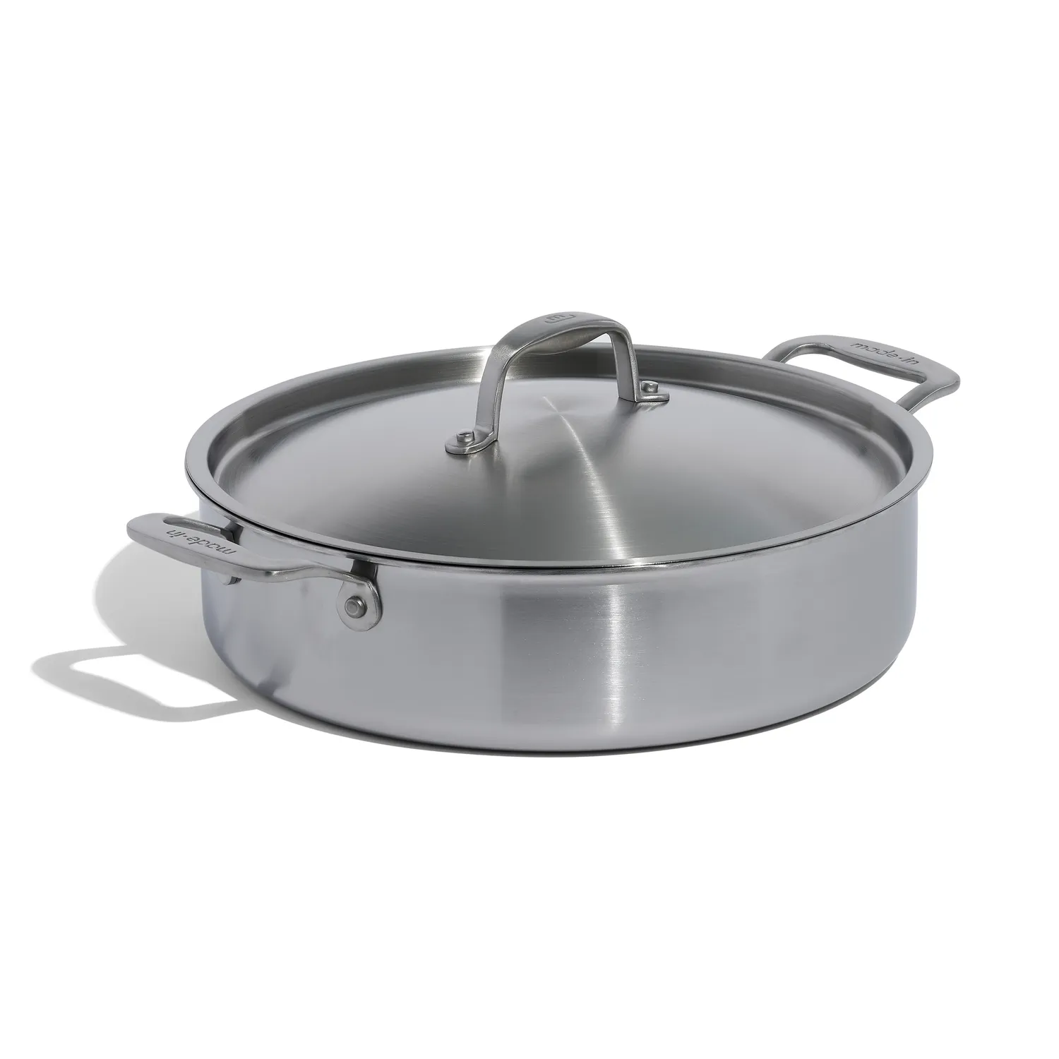Made In Stainless Clad Rondeau, 6 qt.