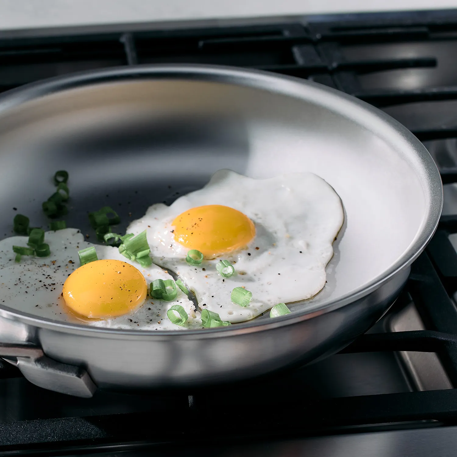 Demeyere Industry5 Stainless Steel Nanotouch Skillet