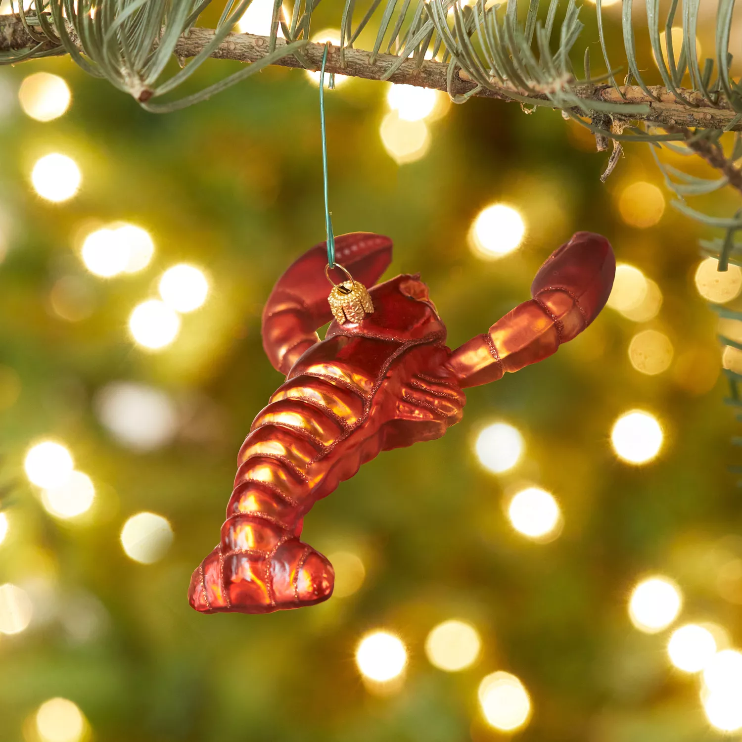 Sur La Table Lobster Glass Ornament