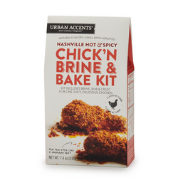 Nashville Hot and Spicy Brine & Bake Chicken Kit