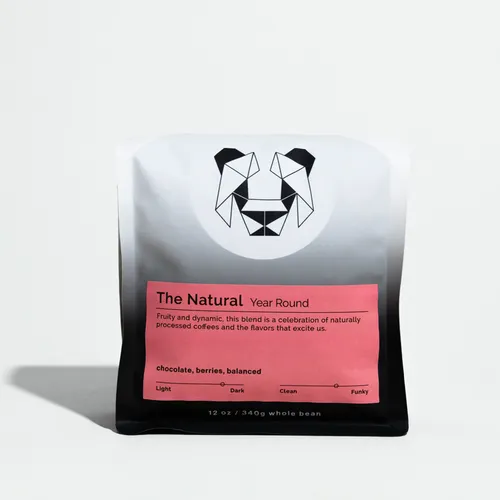 Black & White The Natural Coffee