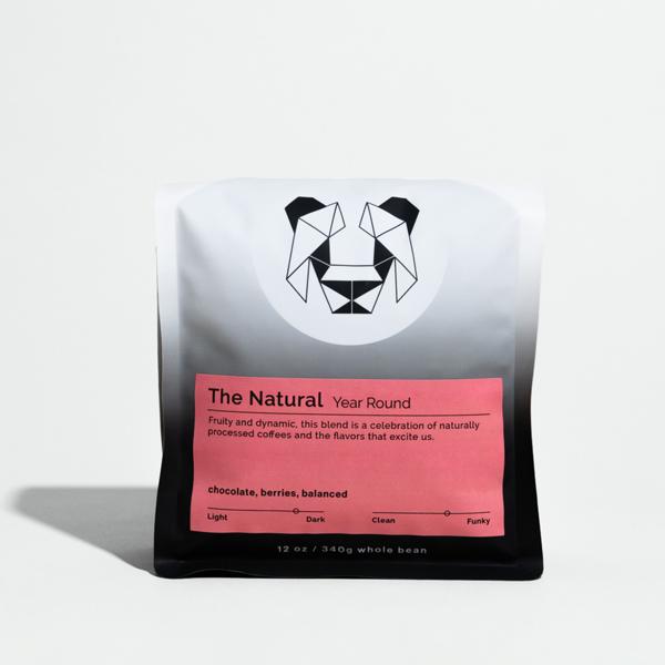 Black & White The Natural Coffee