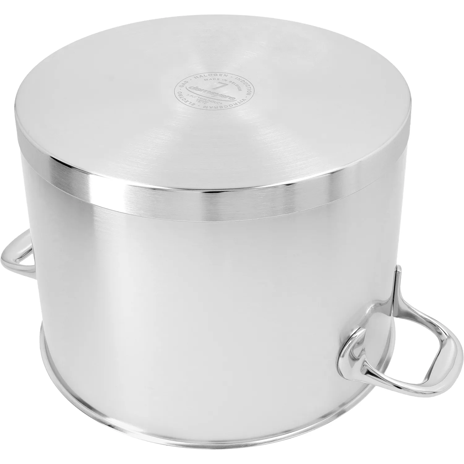 Demeyere Atlantis7 Stainless Steel Stock Pot with Lid