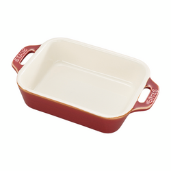 Staub Rustic Stoneware Bakers, Red