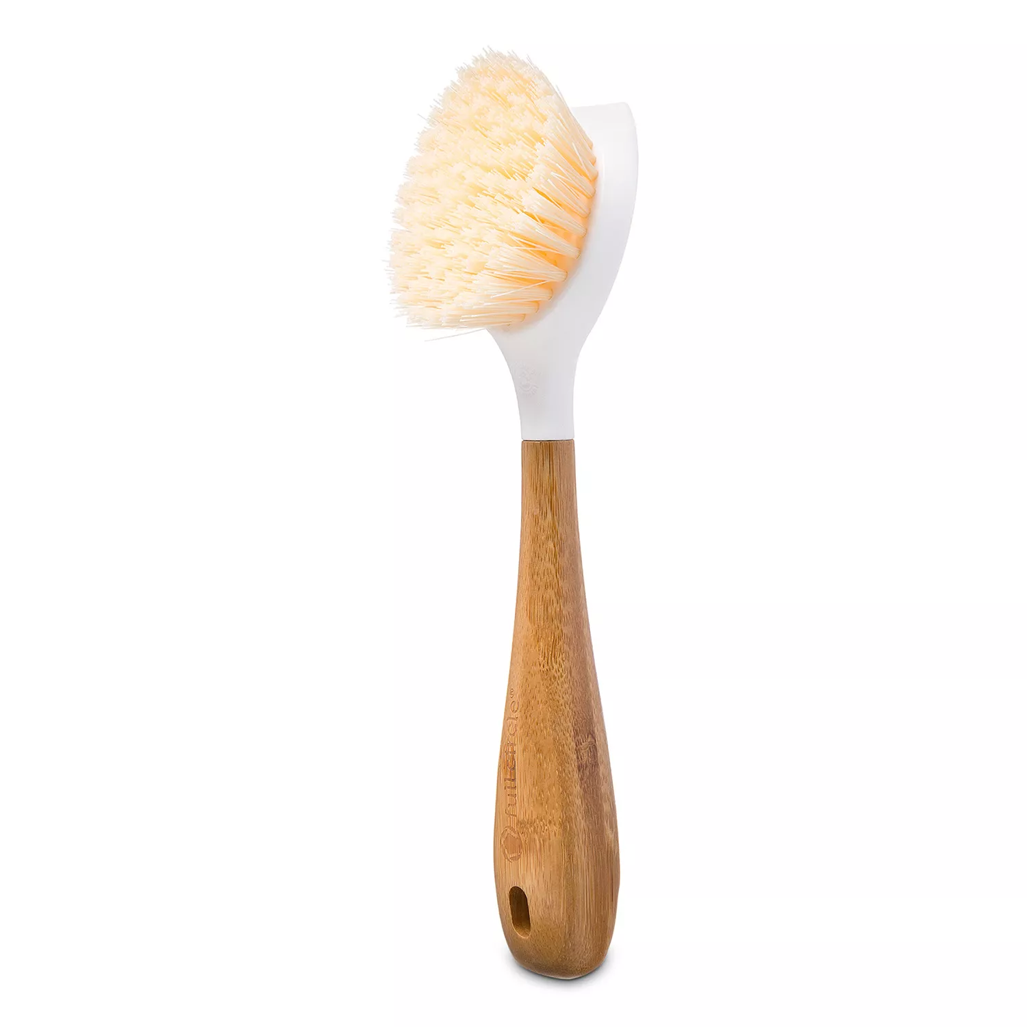 Bamboo Dish Brush Set, 4 Pcs Palm Wooden Dish Scrubber Brush, Bubble Up Dish  Brushes, Durable