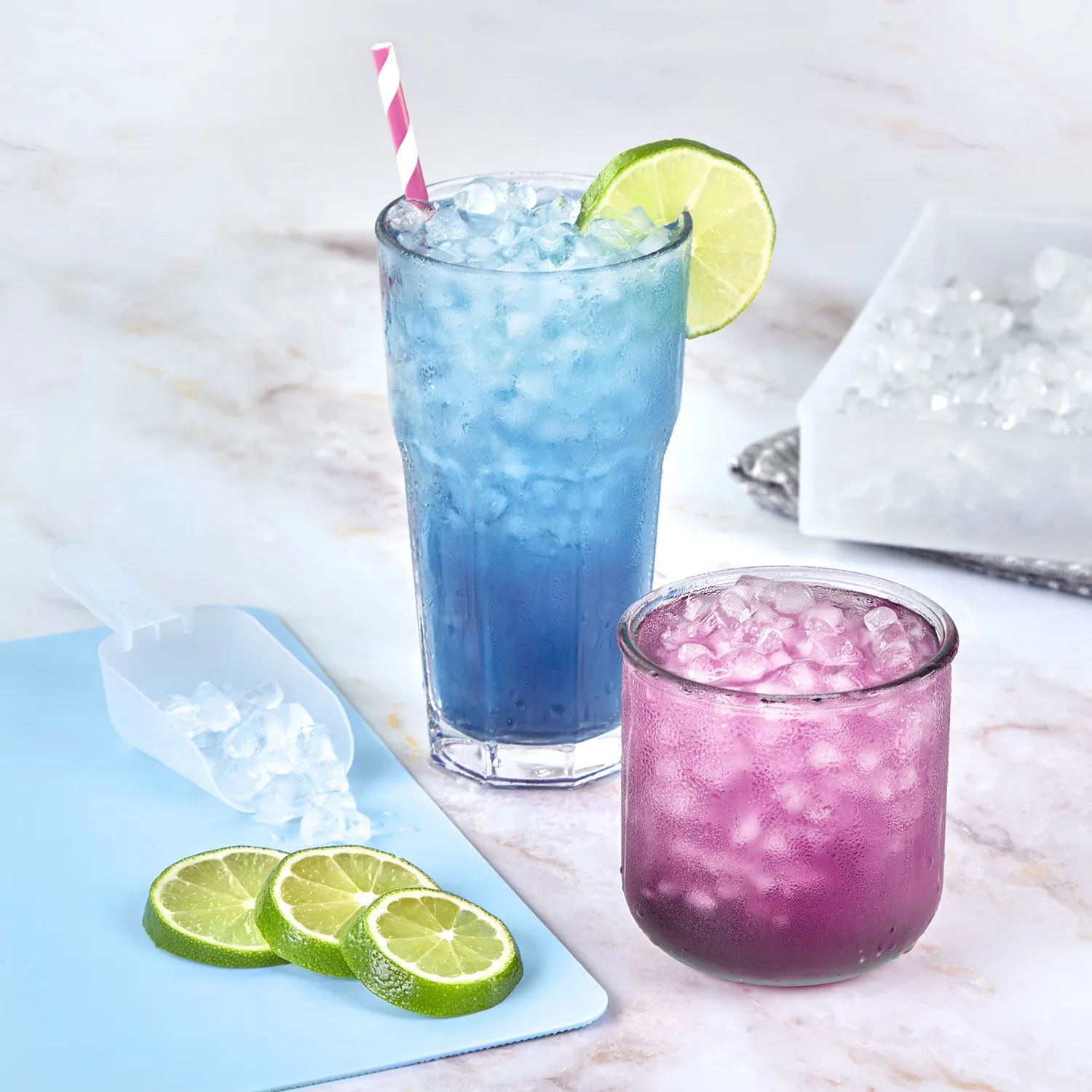 Tovolo Twist & Release Mini Ice Trays, Set of 2