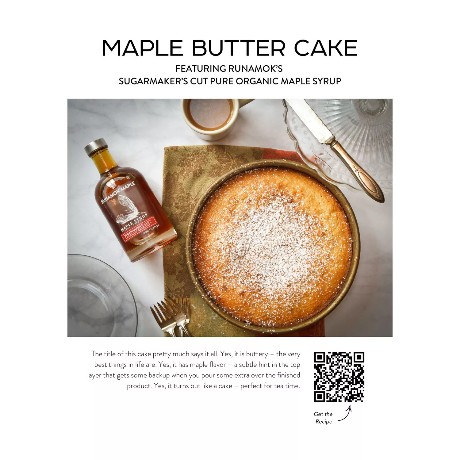 Runamok Organic Sugarmaker&#8217;s Cut Maple Syrup