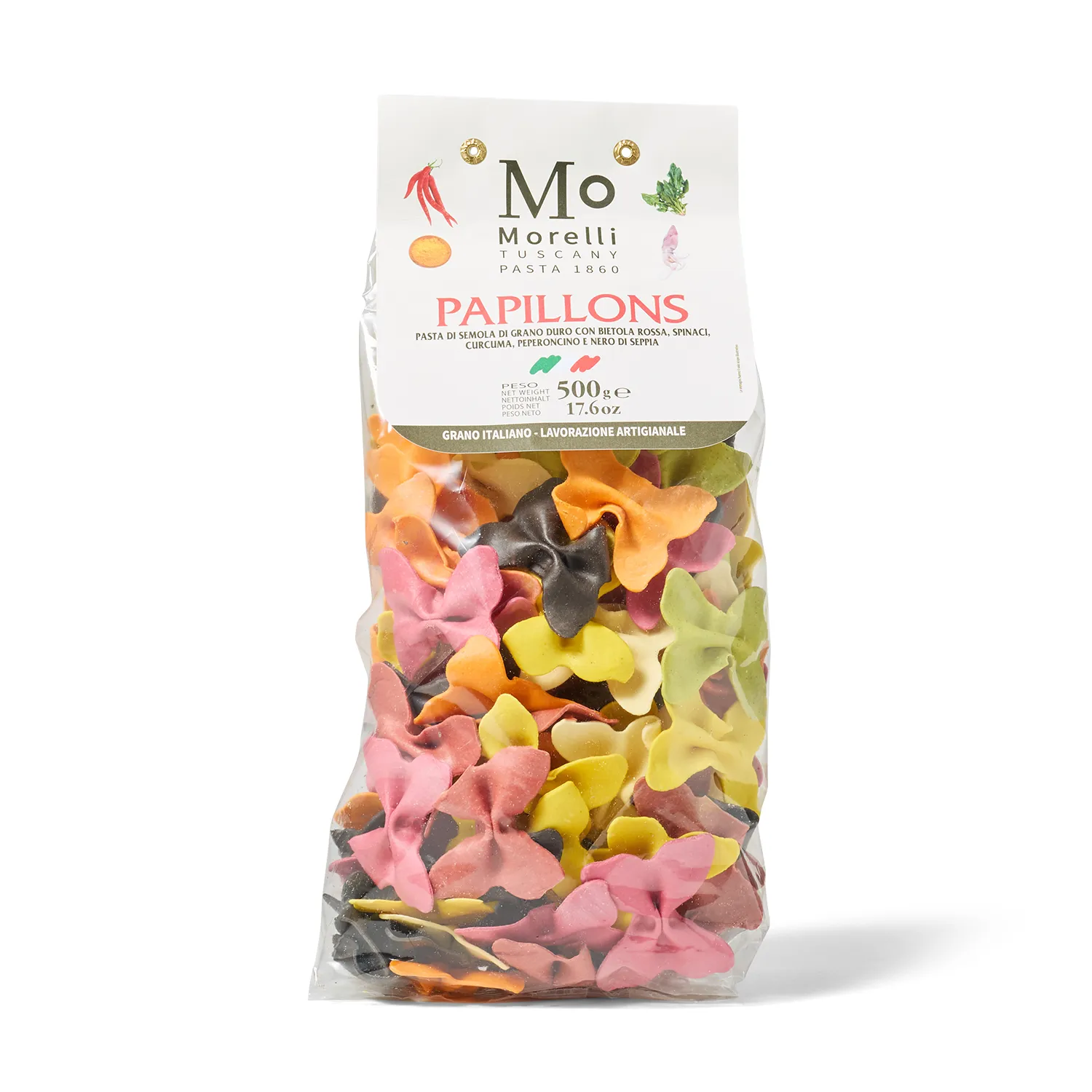 Morelli Multicolor Papillons Pasta