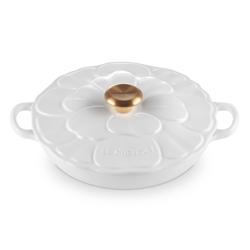 Le Creuset Signature Petal Braiser, 2.25 qt.  I would definitely recommend this piece if you love quality cookware that