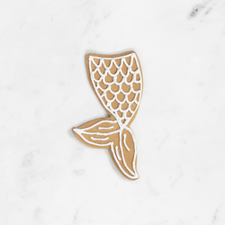 Mermaid Tail Cookie Cutter, 4.25&#34;