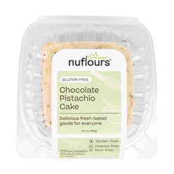 Nuflours® Gluten-Free Chocolate Pistachio Cake, 8 Slices