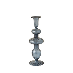 Be Home Blue Nalia Taper Candle Holder