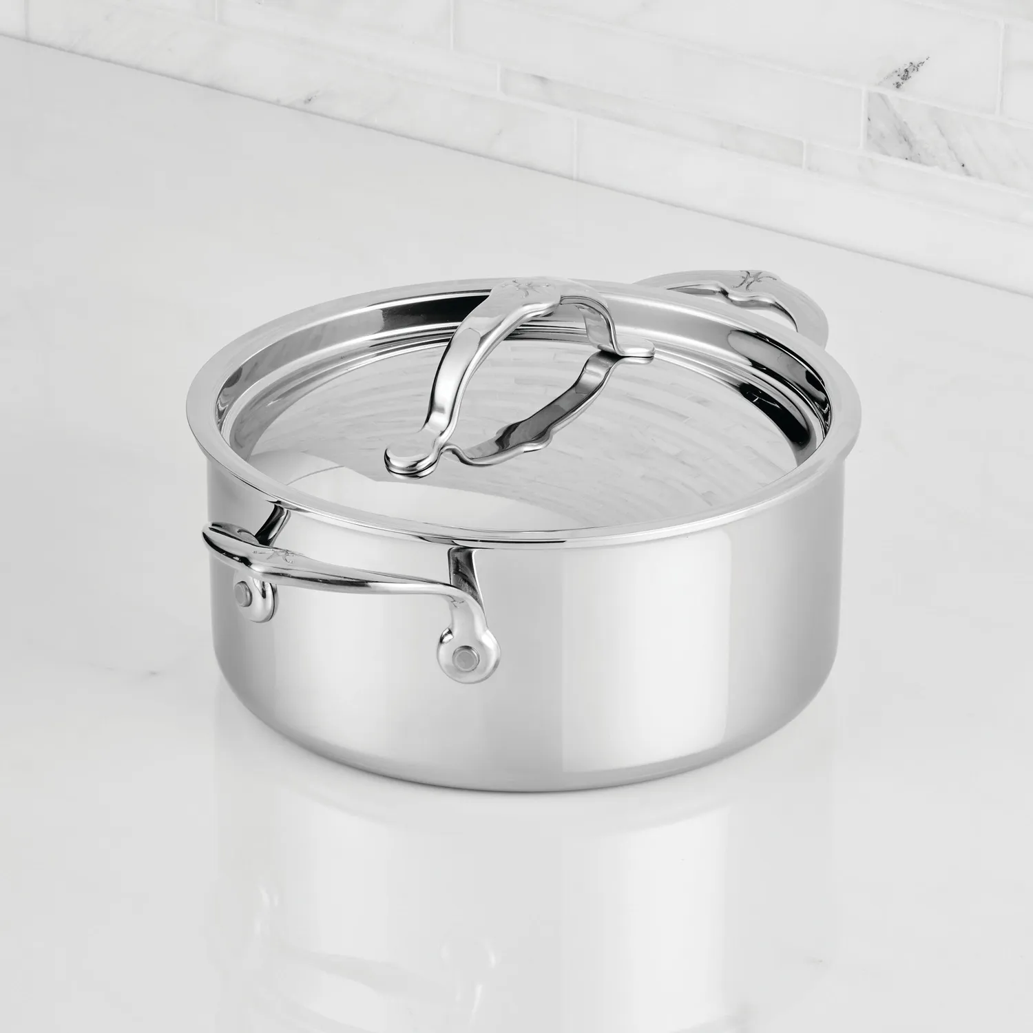 Hestan ProBond Luxe Stainless Steel Soup Pot, 3 qt.