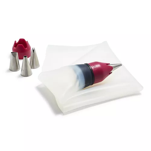 Trudeau 7-Piece Reusable Silicone Decorating Set Trudeau 7-Piece Reusable Silicone Decorating Set