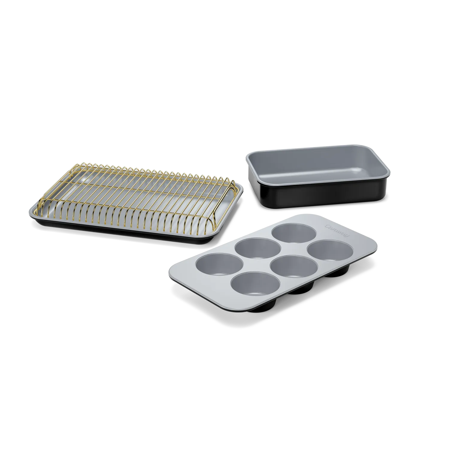 Caraway 6-Piece Ceramic Nonstick Mini Bakeware Set
