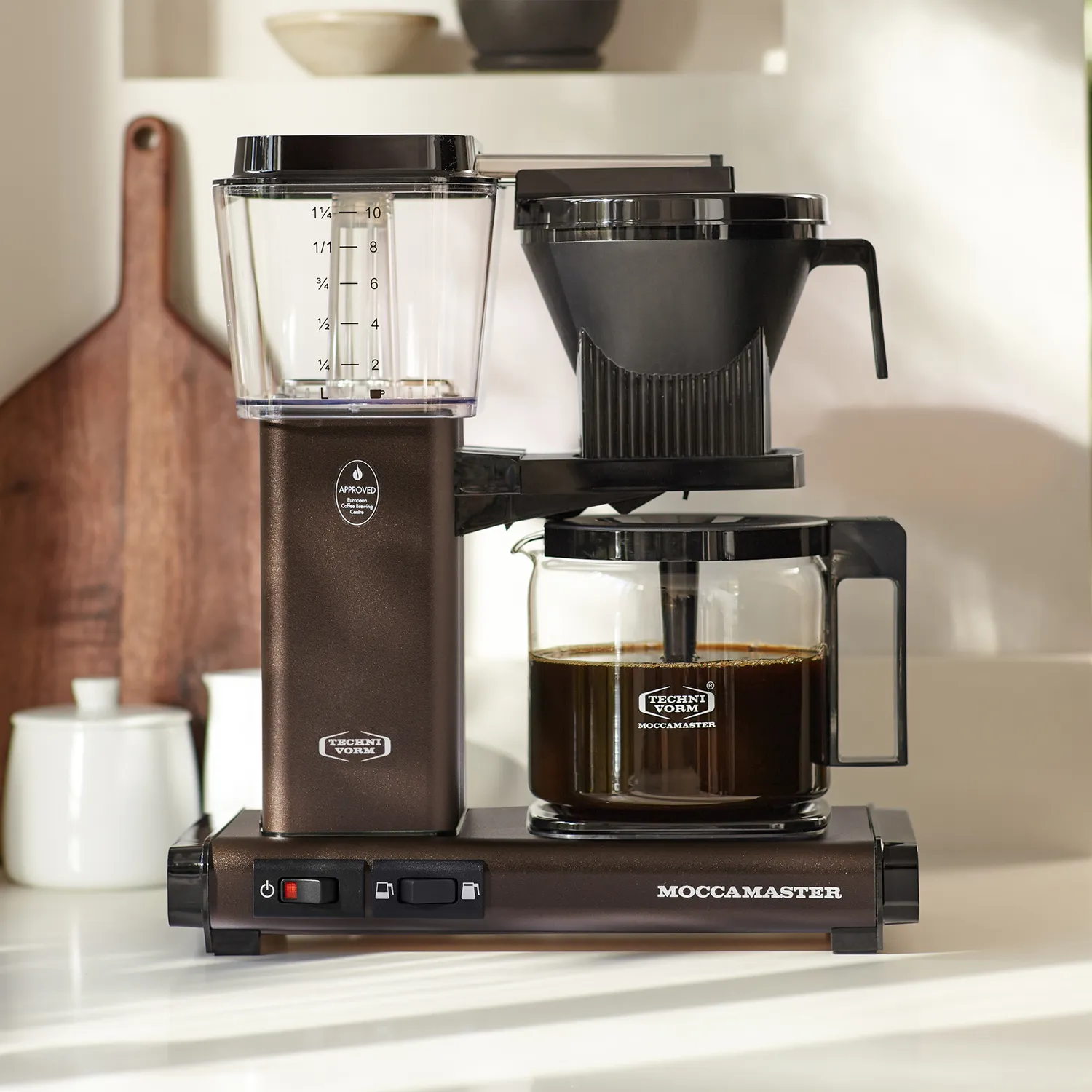 Moccamaster by Technivorm KBGV Select Coffee Maker with Glass Carafe