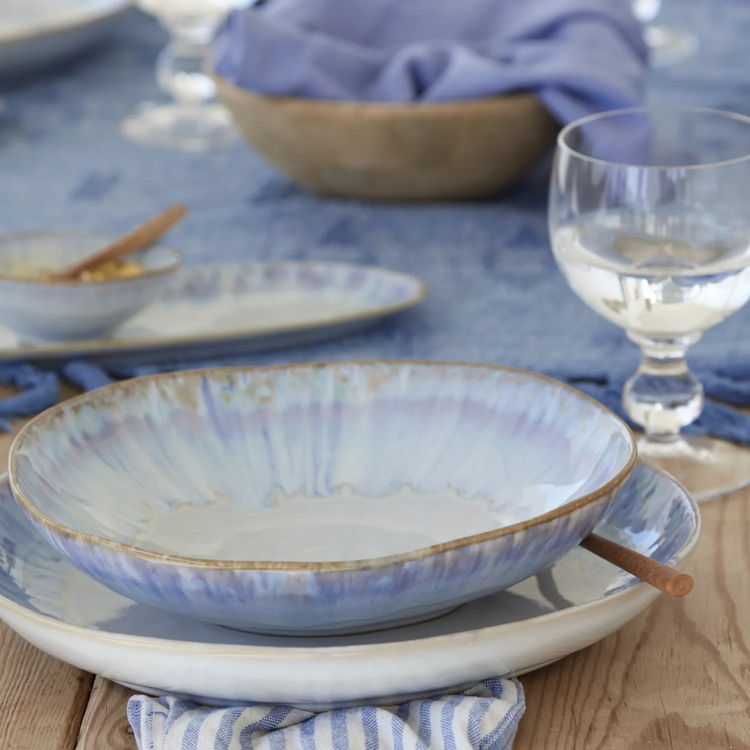 Costa Nova Brisa Pasta Bowls, Set of 6