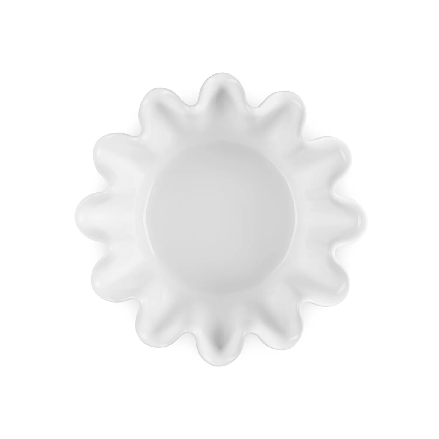 Le Creuset Stoneware Ruffle Brioche Baker, 1.4 qt.