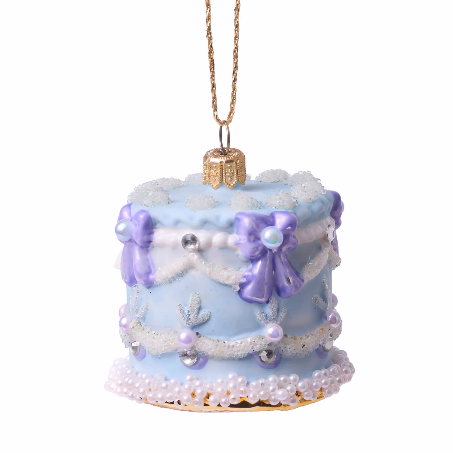 Sur la table Vintage Pink Cake Ornament