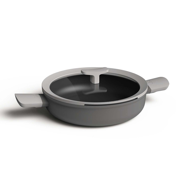 BergHOFF Leo Nonstick Double-Handled Saut&#233; Pan with Lid
