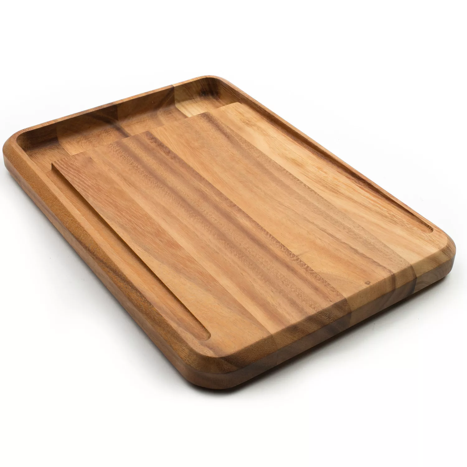 Ironwood Acacia Big Catch Carving Board, 10.5" X 15"