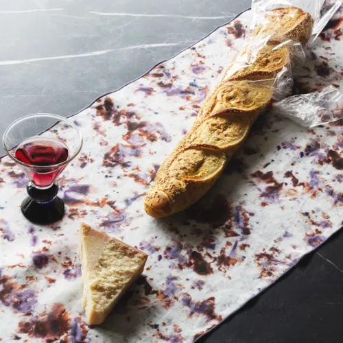Goldie Home Marble Runner, 90" x 16"