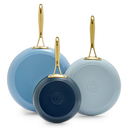 GreenPan Hamptons Skillets, Set of 3 My favorite pans ever