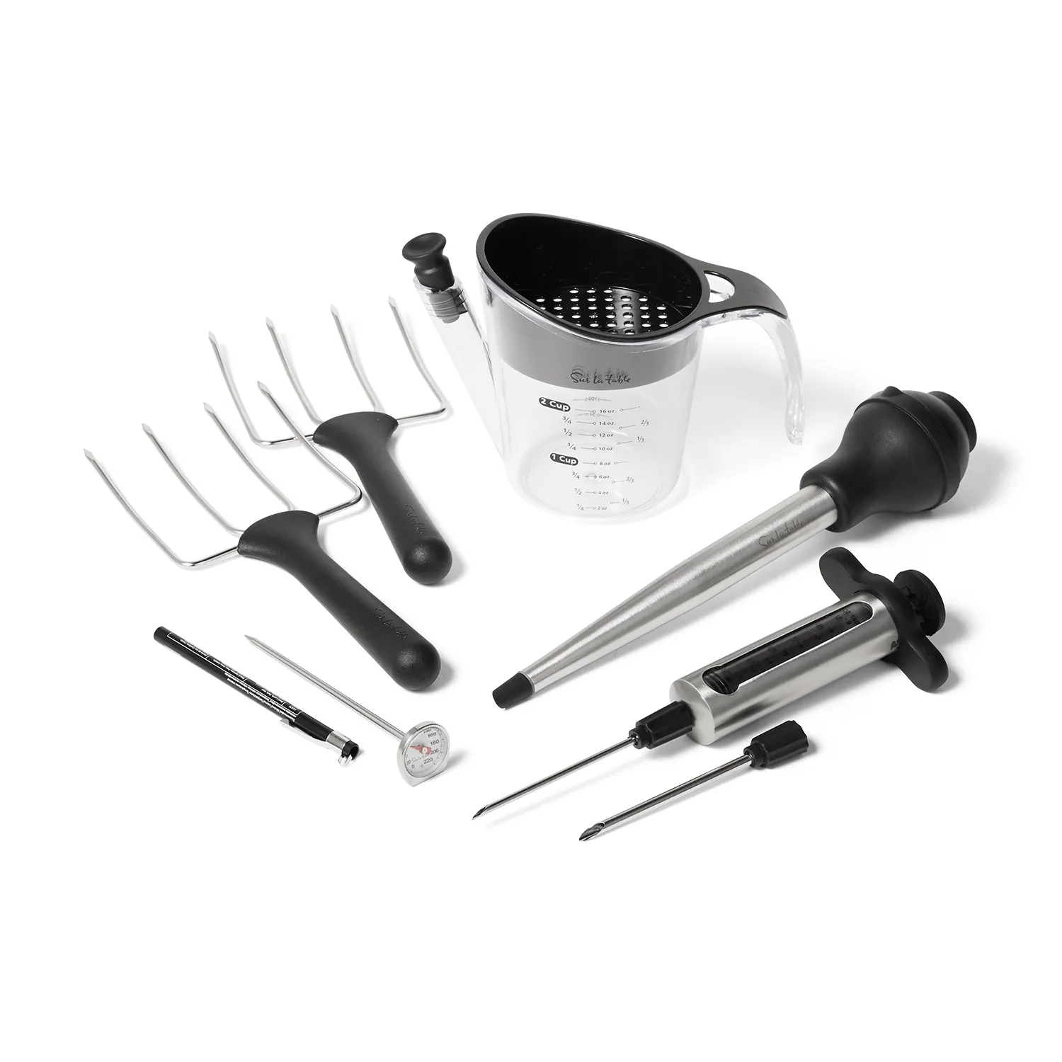 Sur la table 5-Piece Roasting Tool Kit 