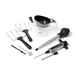 Sur la table 5-Piece Roasting Tool Kit 