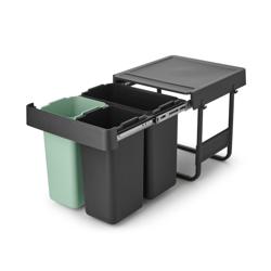 Brabantia 10x10x20 Liter Sort & Go Built-in Bin