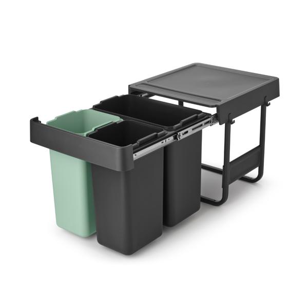 Brabantia 10x10x20 Liter Sort & Go Built-in Bin