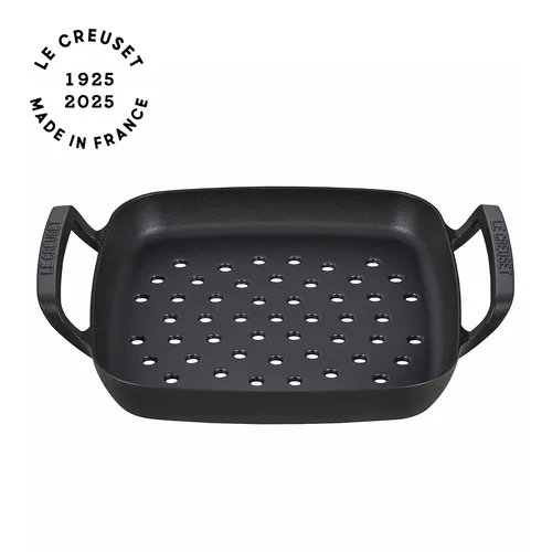 Le Creuset Alpine Square Grill Basket, 12”