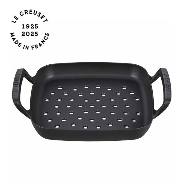 Le Creuset Alpine Square Grill Basket, 12”