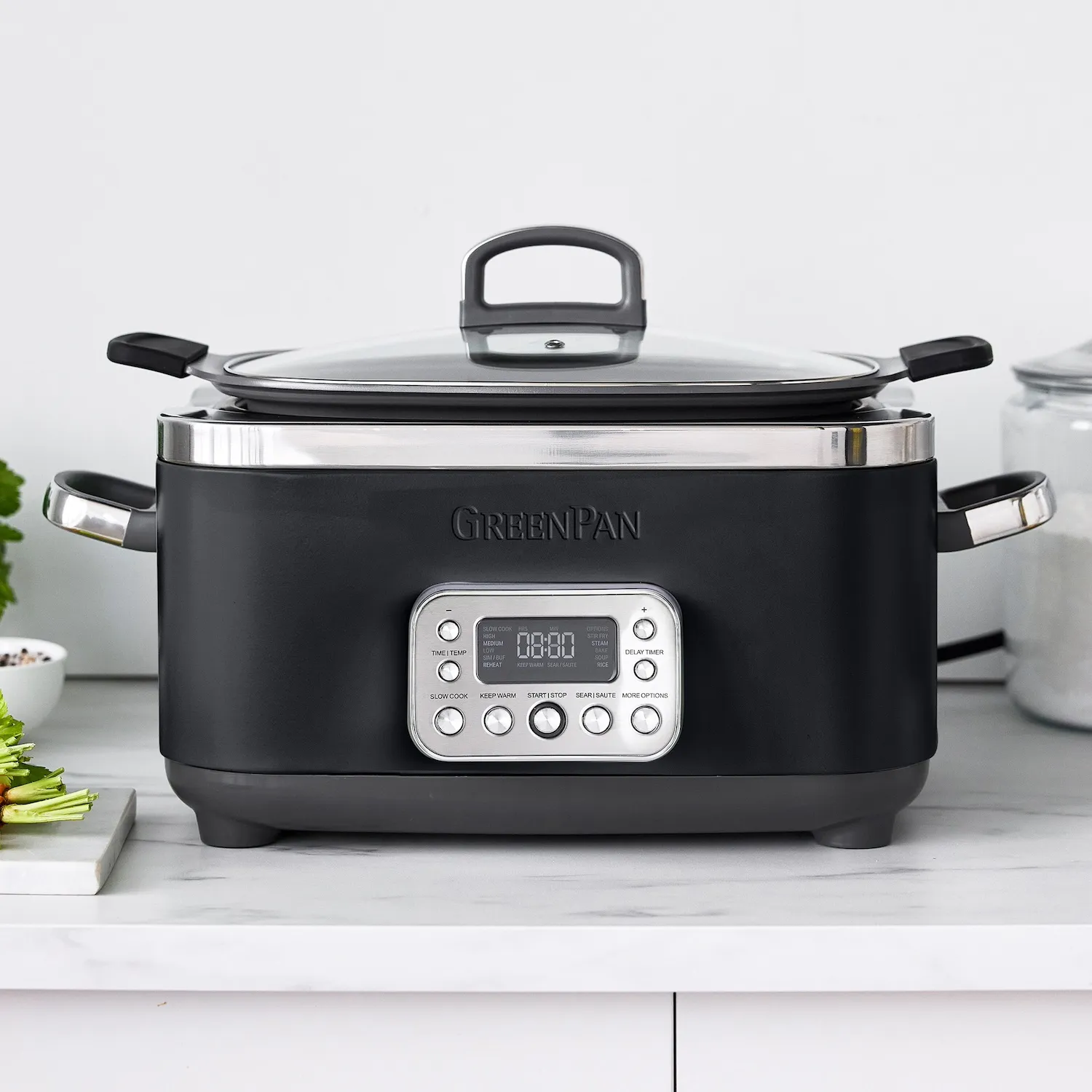 GreenPan Elite Slow Cooker, 6 qt.