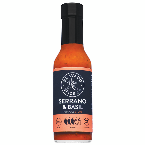 Serrano Basil Hot Sauce