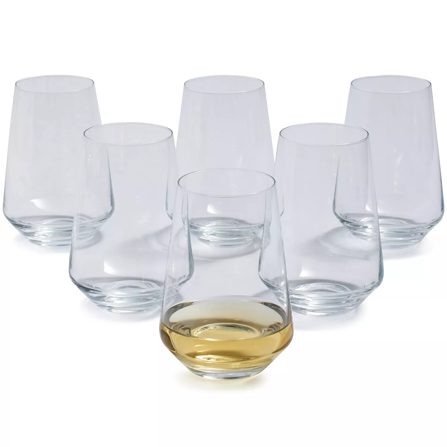 Schott Zwiesel Pure Stemless White Wine Glasses