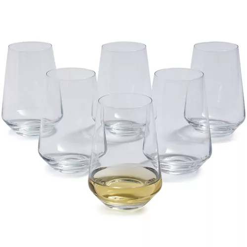 Schott Zwiesel Pure Stemless White Wine Glasses