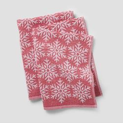 Sur la table Snowflake Terry Towel, Set of 2