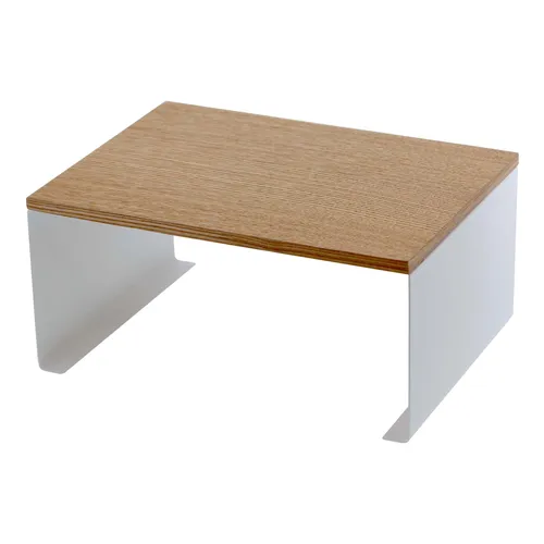 Yamazaki Tosca Steel & Wood Stackable Countertop Shelf