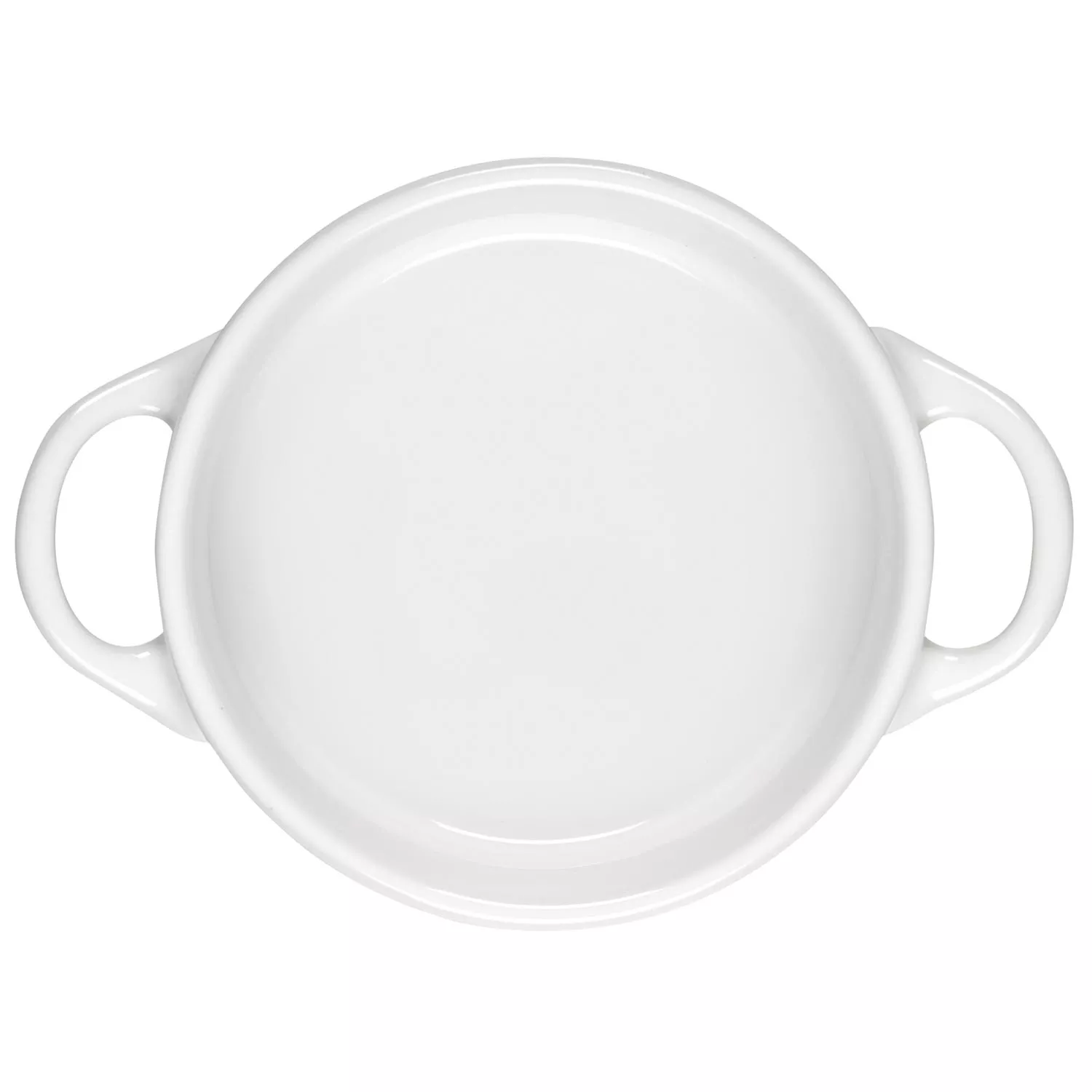 Le Creuset Stoneware Mini Round Cocotte, 8 oz., White