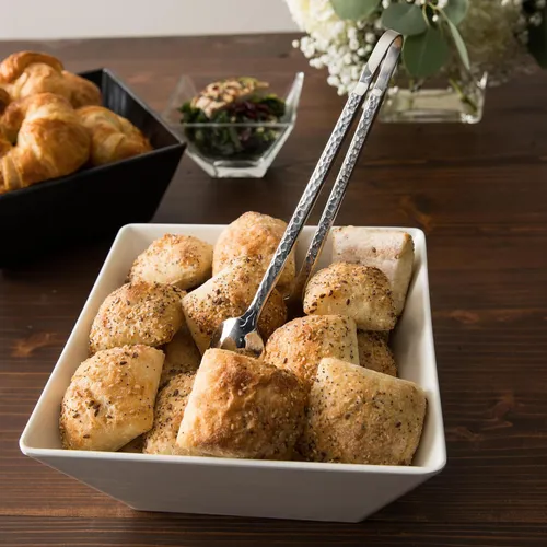 Fortessa Hammered Serving Tongs