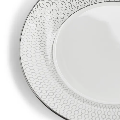 Wedgwood Gio Platinum Bread Plate